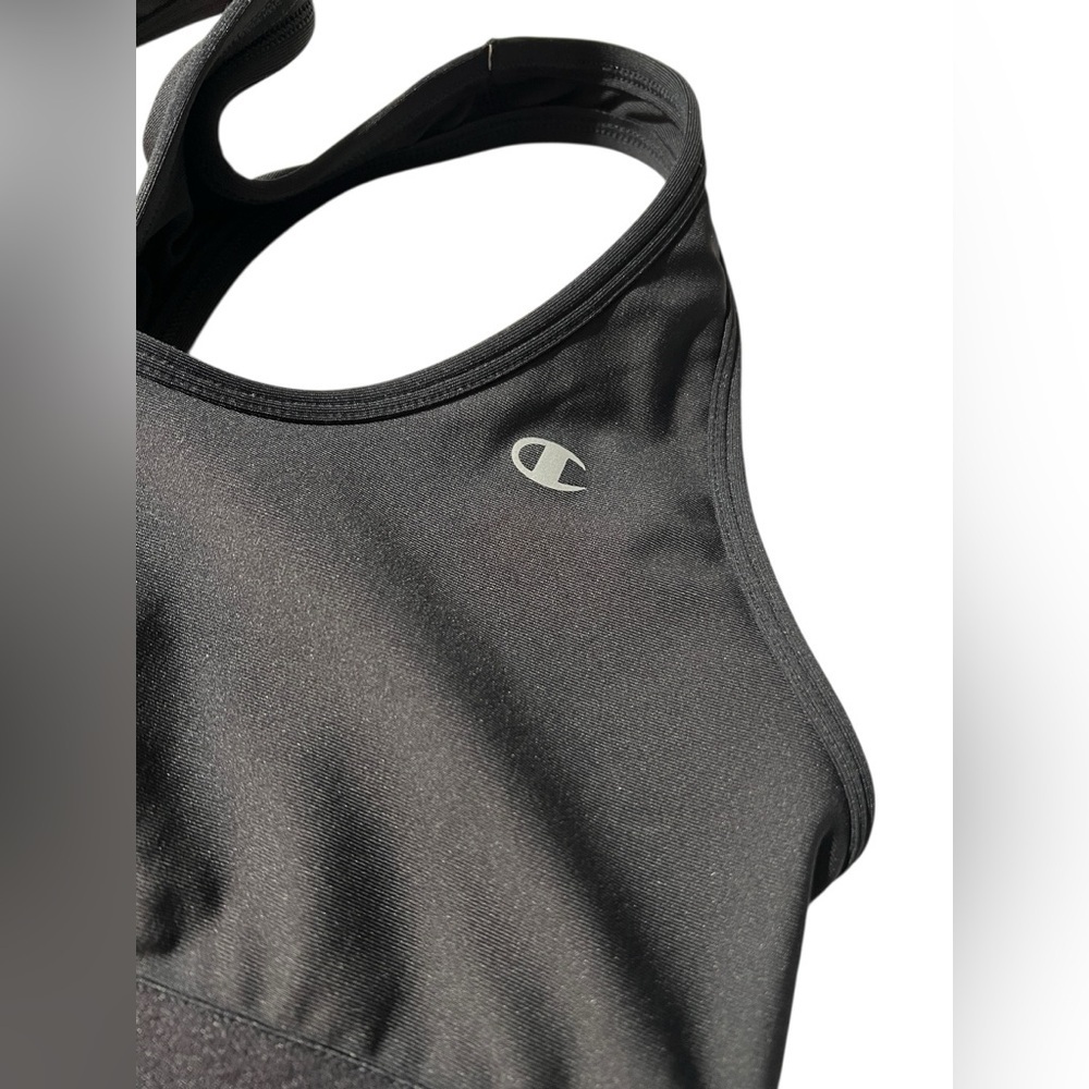 Champion Medium Support Women's Black Sports Bra, size XL - Picture 4 of 5